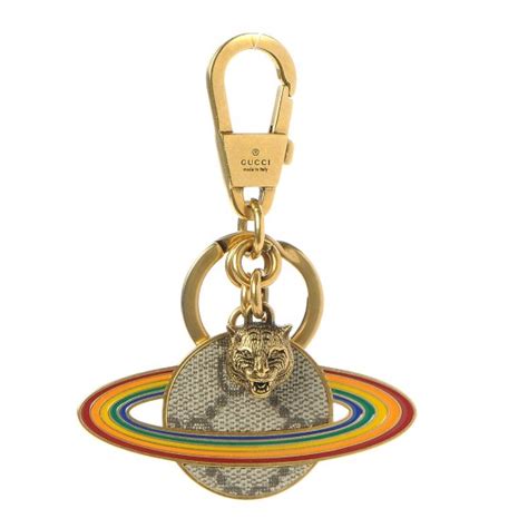 gucci planet keychain|Gucci keychain men.